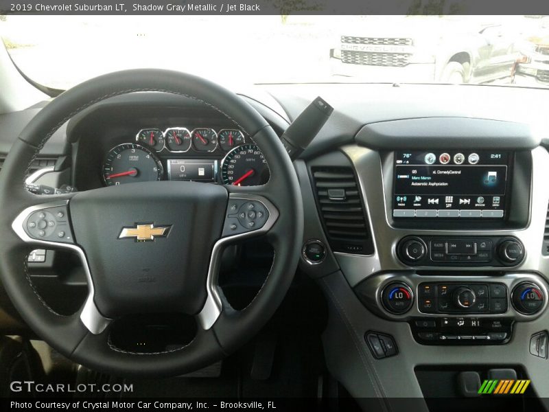 Shadow Gray Metallic / Jet Black 2019 Chevrolet Suburban LT
