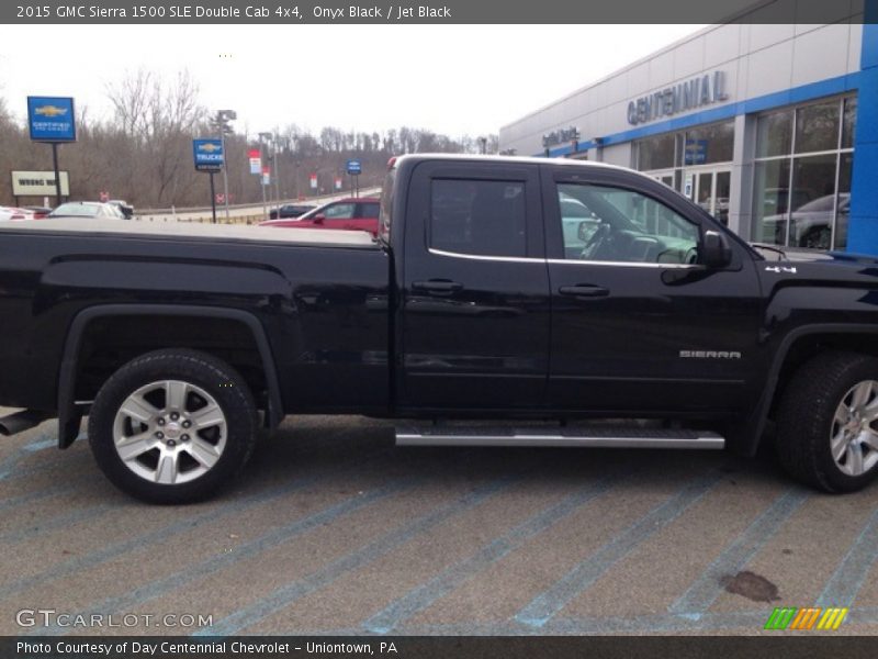Onyx Black / Jet Black 2015 GMC Sierra 1500 SLE Double Cab 4x4