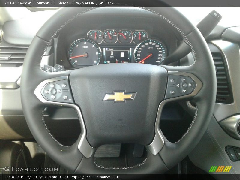Shadow Gray Metallic / Jet Black 2019 Chevrolet Suburban LT