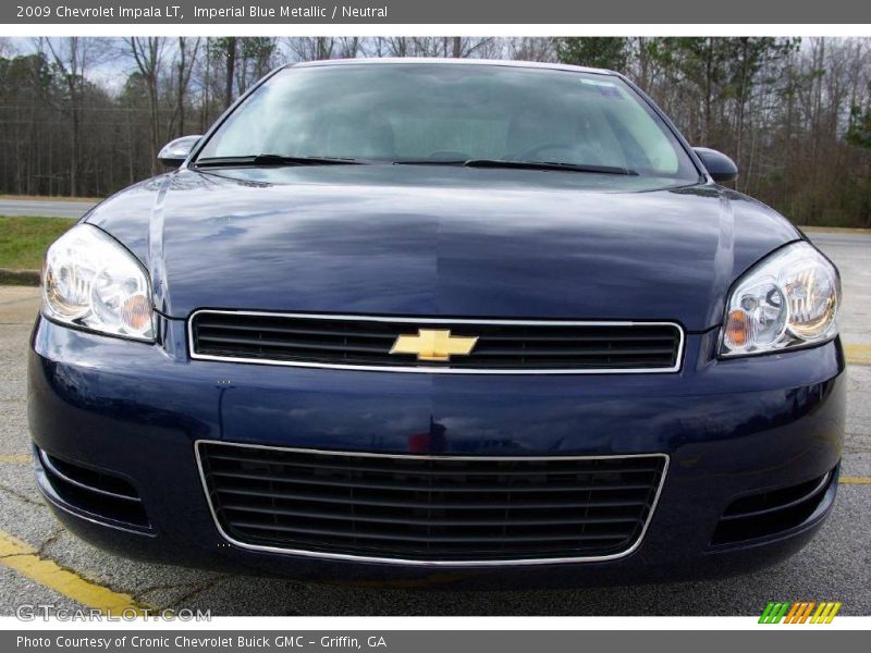 Imperial Blue Metallic / Neutral 2009 Chevrolet Impala LT