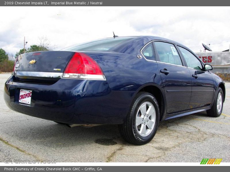 Imperial Blue Metallic / Neutral 2009 Chevrolet Impala LT