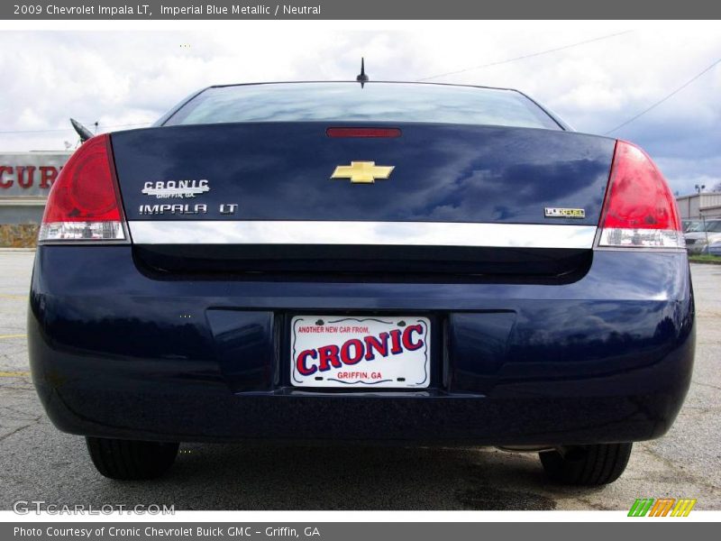 Imperial Blue Metallic / Neutral 2009 Chevrolet Impala LT