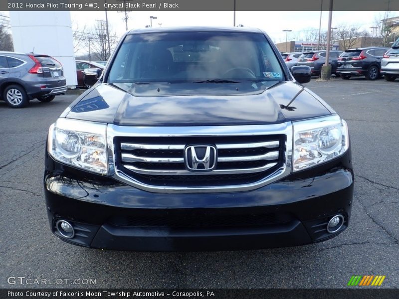 Crystal Black Pearl / Black 2012 Honda Pilot Touring 4WD
