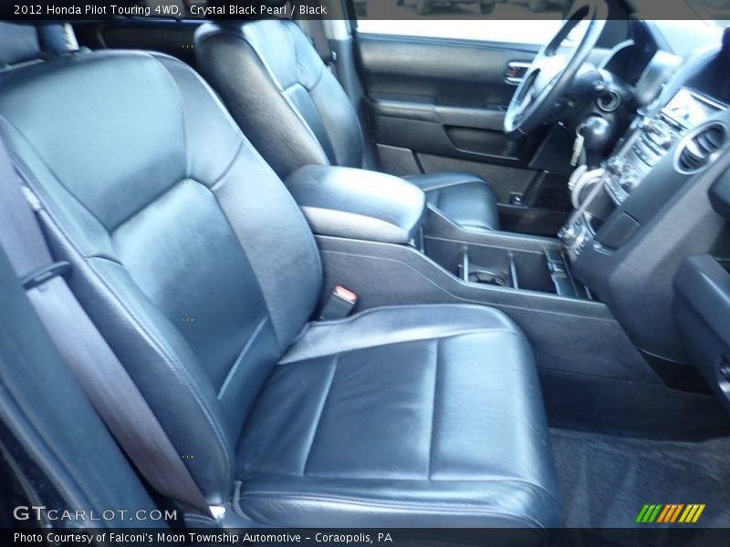 Crystal Black Pearl / Black 2012 Honda Pilot Touring 4WD