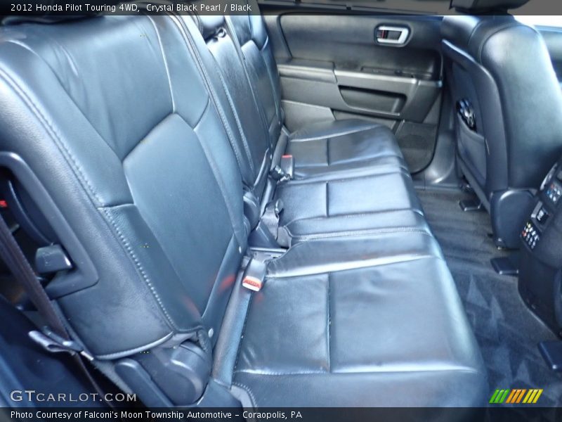 Crystal Black Pearl / Black 2012 Honda Pilot Touring 4WD