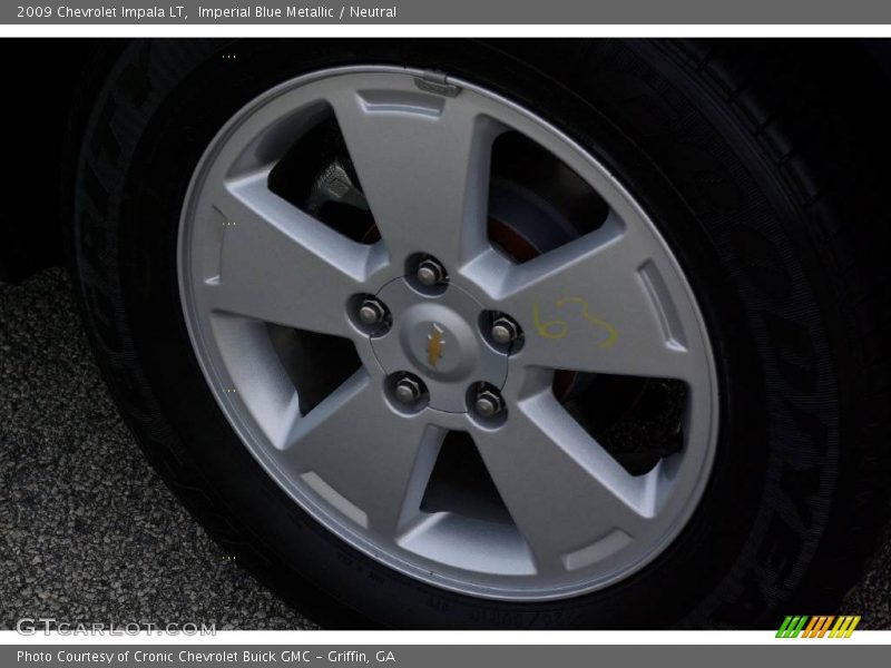 Imperial Blue Metallic / Neutral 2009 Chevrolet Impala LT