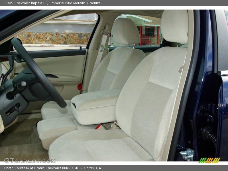Imperial Blue Metallic / Neutral 2009 Chevrolet Impala LT