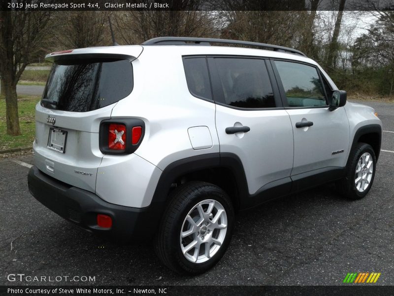 Glacier Metallic / Black 2019 Jeep Renegade Sport 4x4