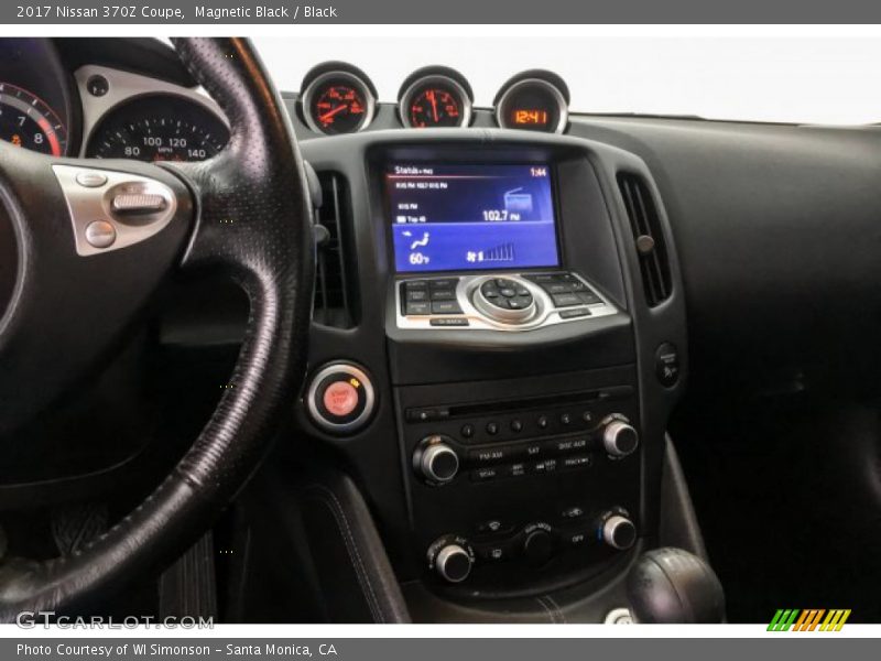 Controls of 2017 370Z Coupe
