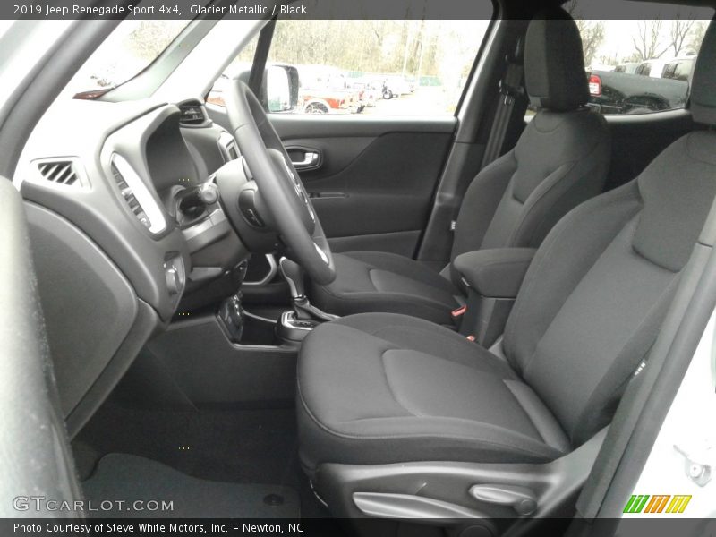 Front Seat of 2019 Renegade Sport 4x4