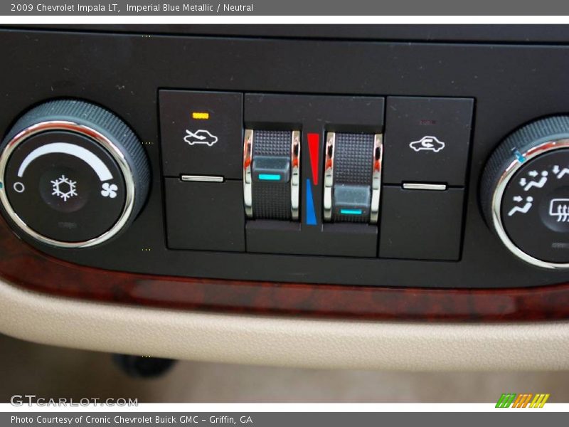 Imperial Blue Metallic / Neutral 2009 Chevrolet Impala LT