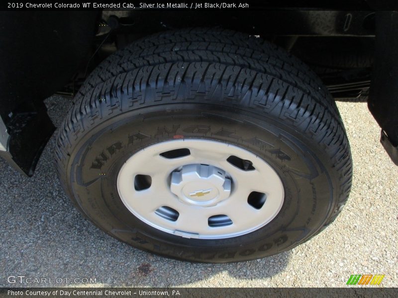 Silver Ice Metallic / Jet Black/Dark Ash 2019 Chevrolet Colorado WT Extended Cab