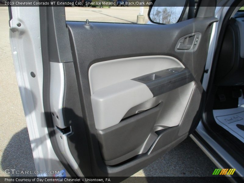 Silver Ice Metallic / Jet Black/Dark Ash 2019 Chevrolet Colorado WT Extended Cab
