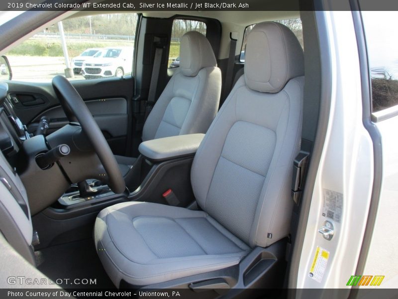 Silver Ice Metallic / Jet Black/Dark Ash 2019 Chevrolet Colorado WT Extended Cab