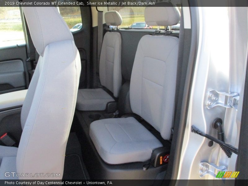 Silver Ice Metallic / Jet Black/Dark Ash 2019 Chevrolet Colorado WT Extended Cab