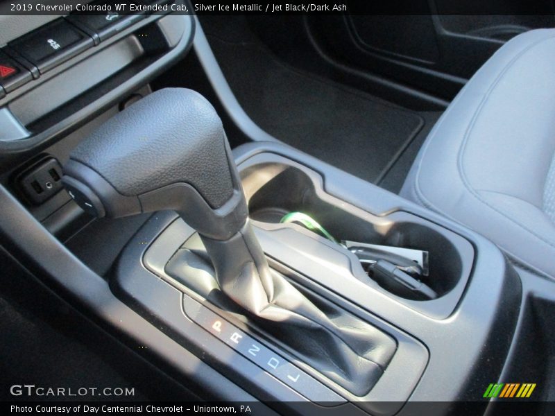 Silver Ice Metallic / Jet Black/Dark Ash 2019 Chevrolet Colorado WT Extended Cab