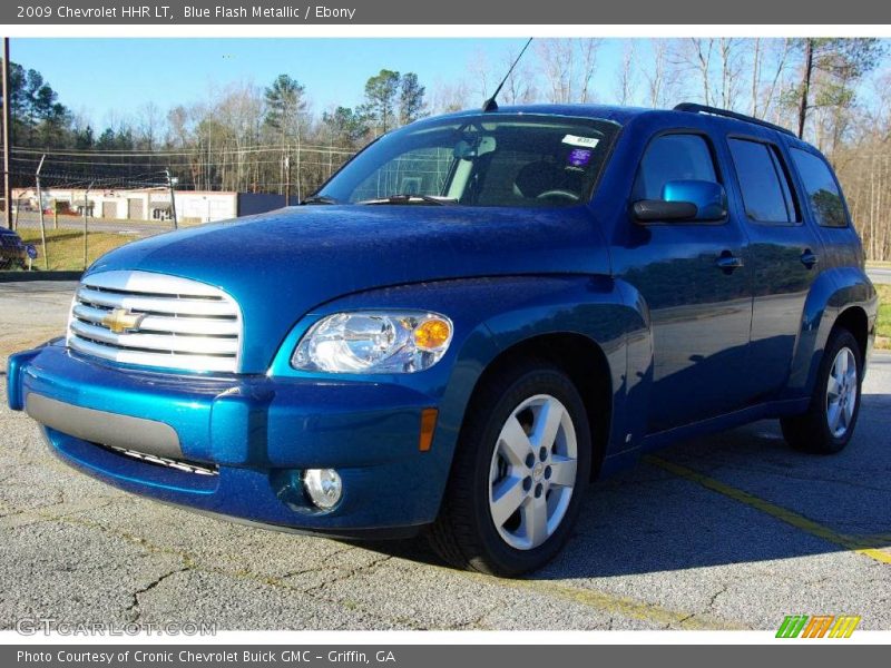 Blue Flash Metallic / Ebony 2009 Chevrolet HHR LT