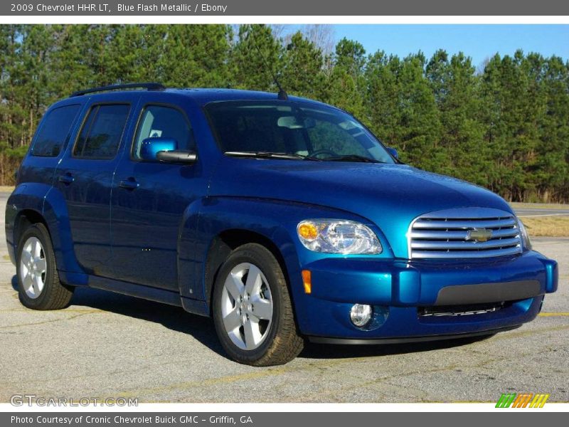 Blue Flash Metallic / Ebony 2009 Chevrolet HHR LT