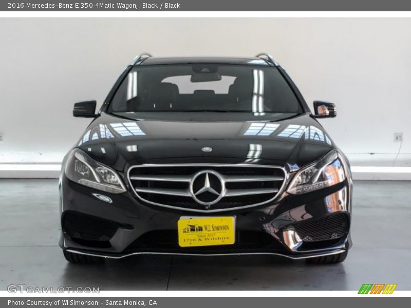 Black / Black 2016 Mercedes-Benz E 350 4Matic Wagon