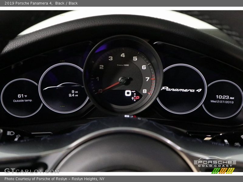 Black / Black 2019 Porsche Panamera 4
