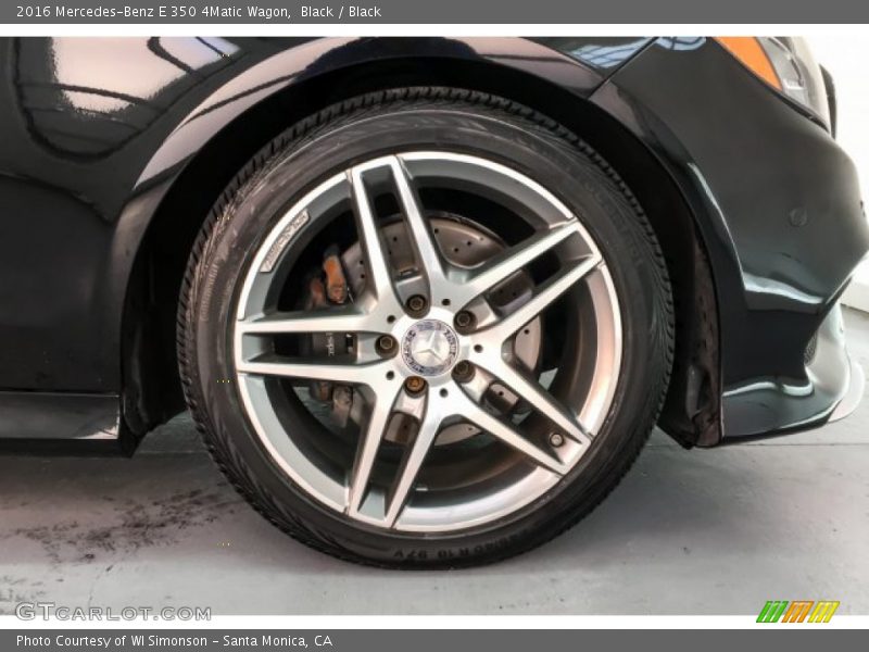 Black / Black 2016 Mercedes-Benz E 350 4Matic Wagon