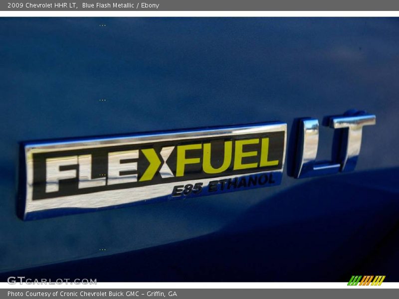 Blue Flash Metallic / Ebony 2009 Chevrolet HHR LT