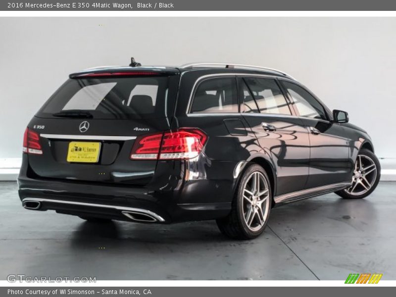 Black / Black 2016 Mercedes-Benz E 350 4Matic Wagon