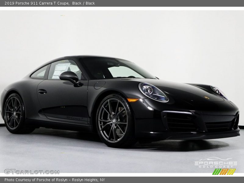 Black / Black 2019 Porsche 911 Carrera T Coupe