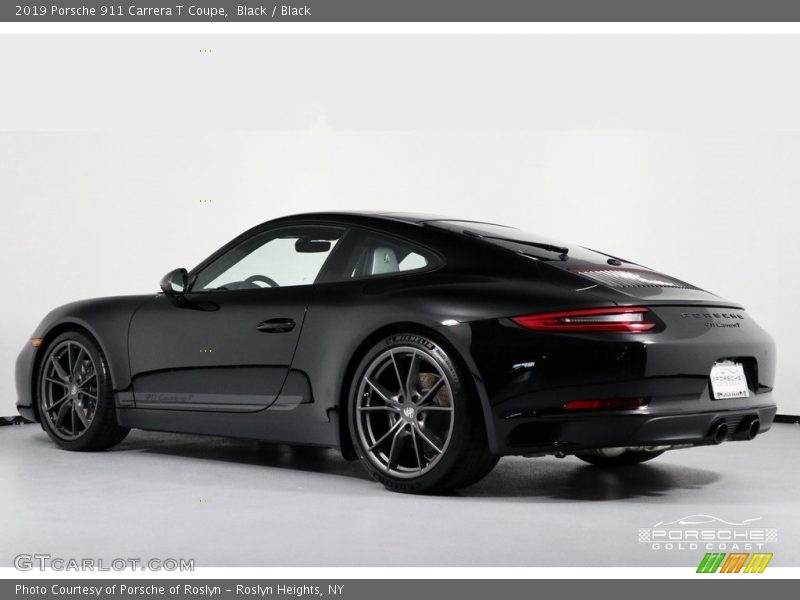 Black / Black 2019 Porsche 911 Carrera T Coupe