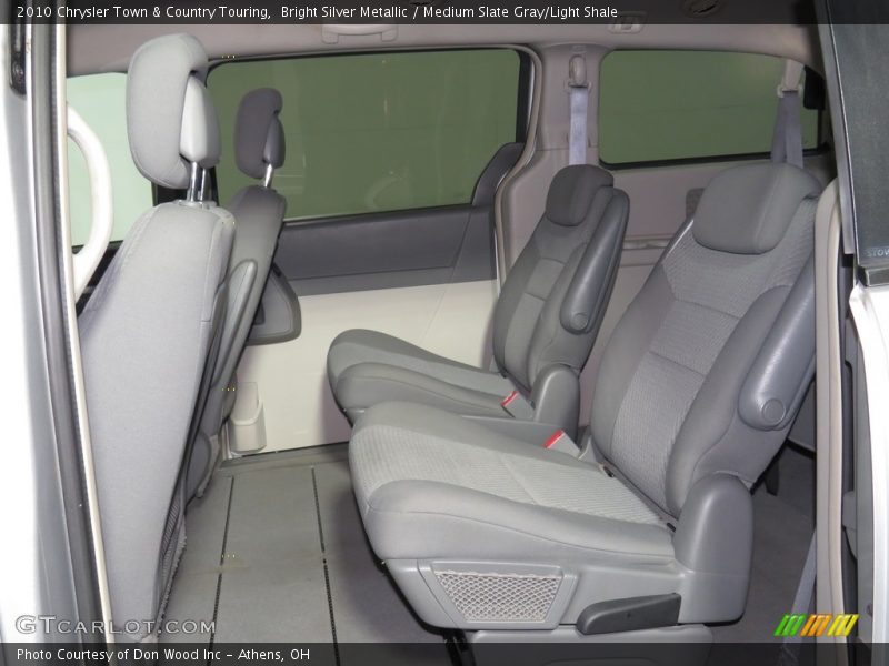Bright Silver Metallic / Medium Slate Gray/Light Shale 2010 Chrysler Town & Country Touring