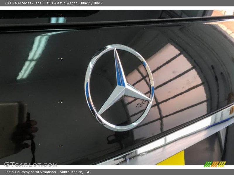 Black / Black 2016 Mercedes-Benz E 350 4Matic Wagon