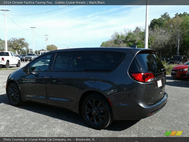 Granite Crystal Metallic / Black/Black 2019 Chrysler Pacifica Touring Plus