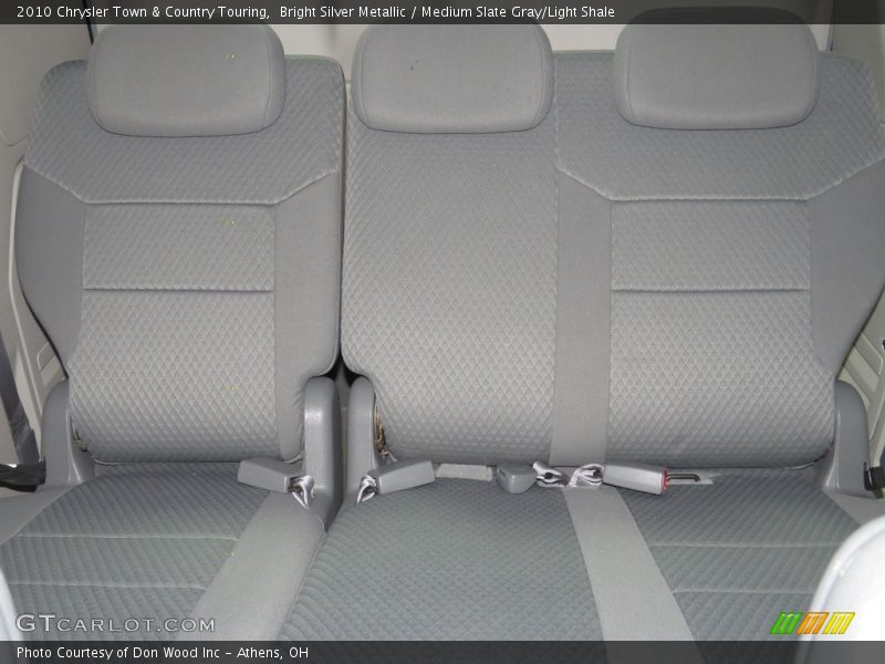 Bright Silver Metallic / Medium Slate Gray/Light Shale 2010 Chrysler Town & Country Touring