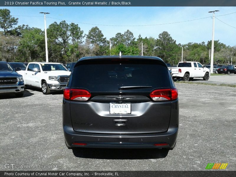 Granite Crystal Metallic / Black/Black 2019 Chrysler Pacifica Touring Plus