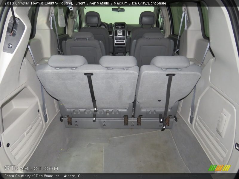 Bright Silver Metallic / Medium Slate Gray/Light Shale 2010 Chrysler Town & Country Touring