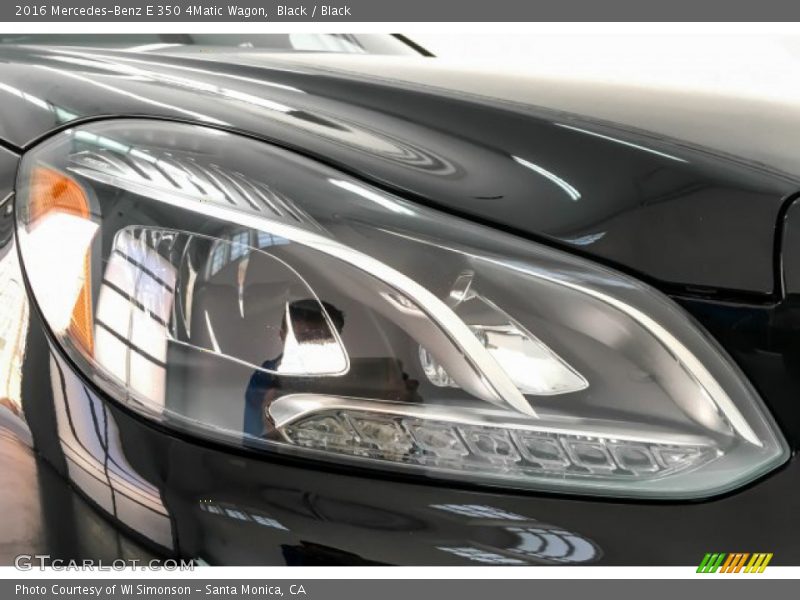 Black / Black 2016 Mercedes-Benz E 350 4Matic Wagon