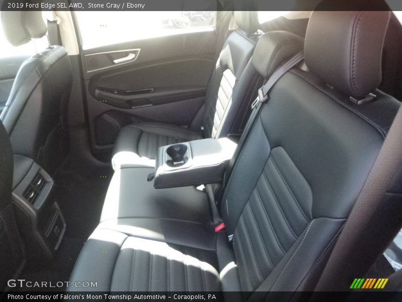 Stone Gray / Ebony 2019 Ford Edge SEL AWD