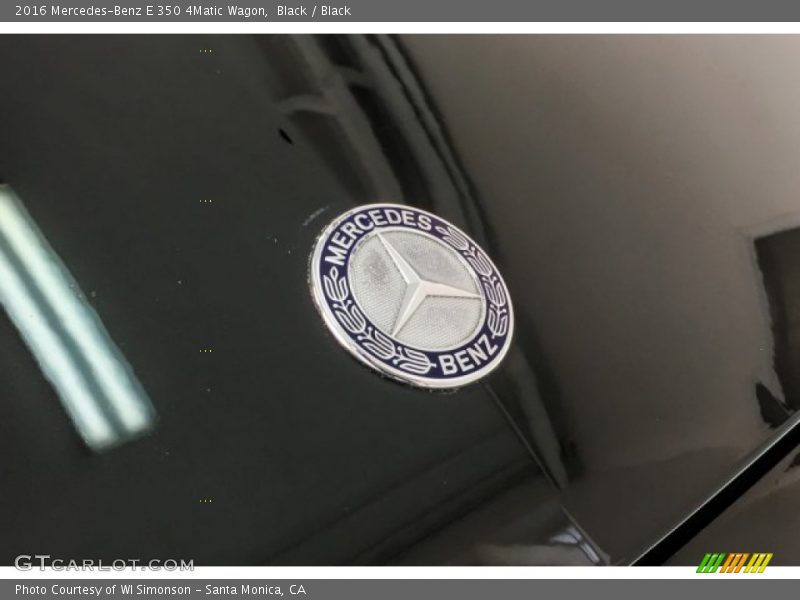 Black / Black 2016 Mercedes-Benz E 350 4Matic Wagon