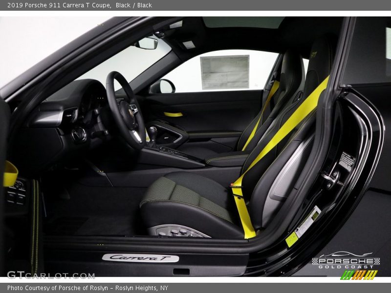 Black / Black 2019 Porsche 911 Carrera T Coupe