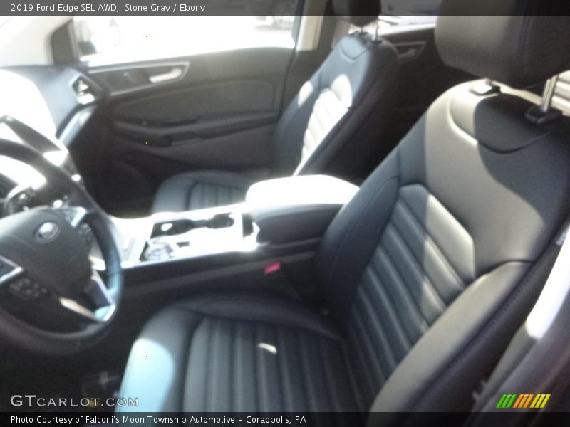 Stone Gray / Ebony 2019 Ford Edge SEL AWD