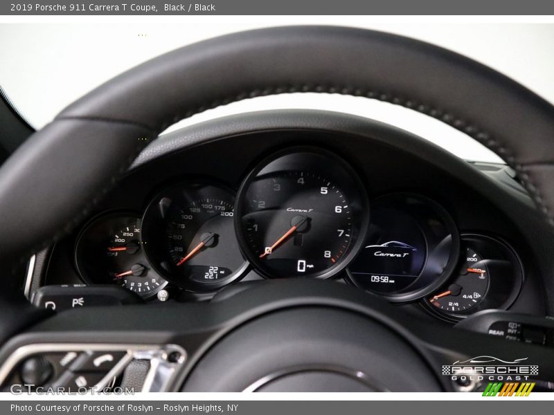 Black / Black 2019 Porsche 911 Carrera T Coupe