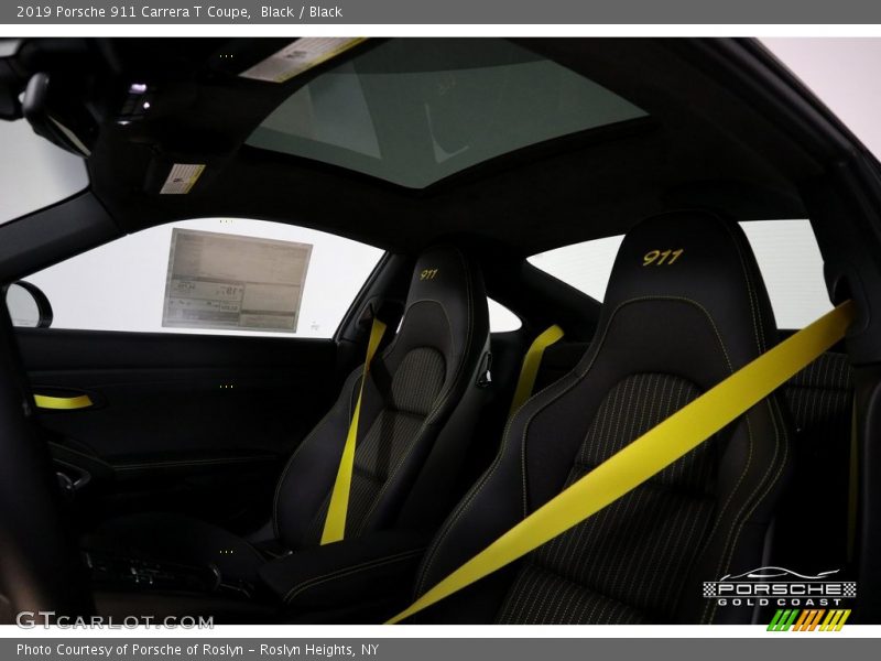 Black / Black 2019 Porsche 911 Carrera T Coupe
