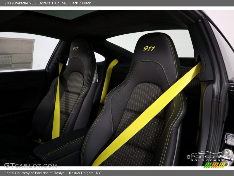 Black / Black 2019 Porsche 911 Carrera T Coupe