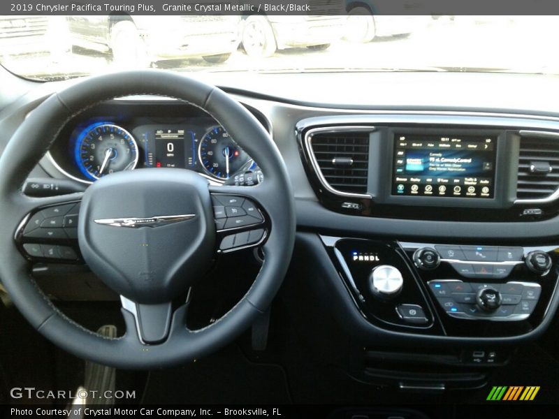 Granite Crystal Metallic / Black/Black 2019 Chrysler Pacifica Touring Plus