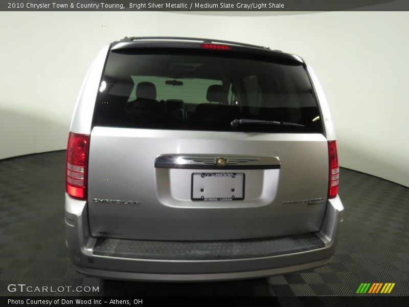 Bright Silver Metallic / Medium Slate Gray/Light Shale 2010 Chrysler Town & Country Touring