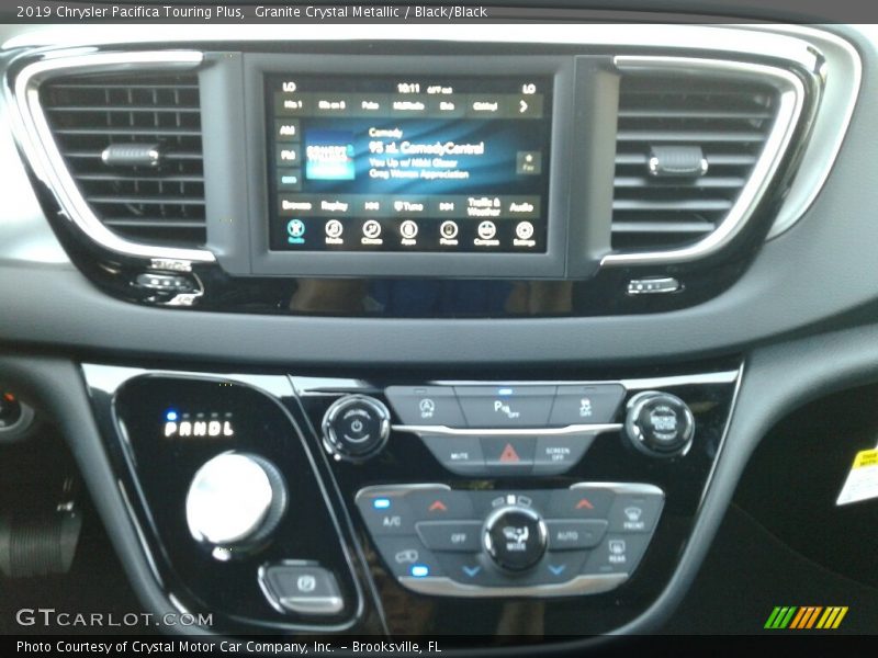 Granite Crystal Metallic / Black/Black 2019 Chrysler Pacifica Touring Plus