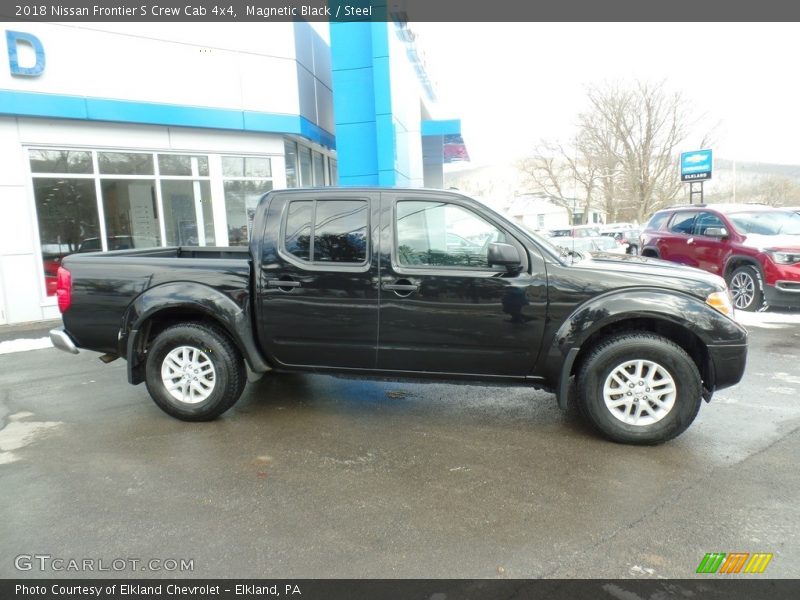 Magnetic Black / Steel 2018 Nissan Frontier S Crew Cab 4x4