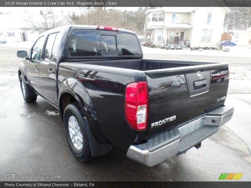 Magnetic Black / Steel 2018 Nissan Frontier S Crew Cab 4x4
