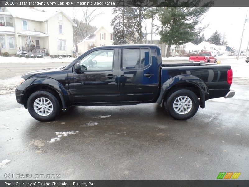 Magnetic Black / Steel 2018 Nissan Frontier S Crew Cab 4x4