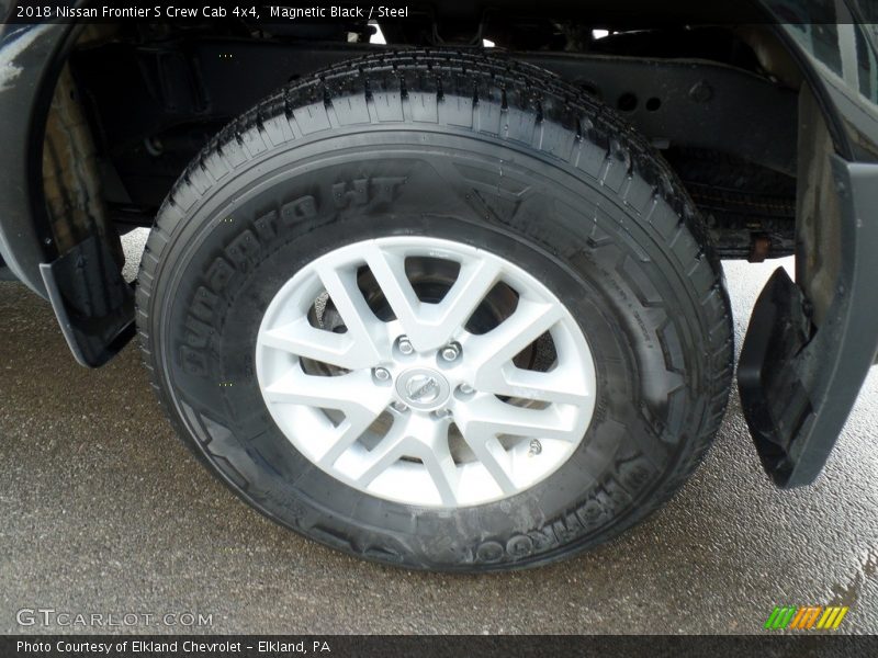 Magnetic Black / Steel 2018 Nissan Frontier S Crew Cab 4x4